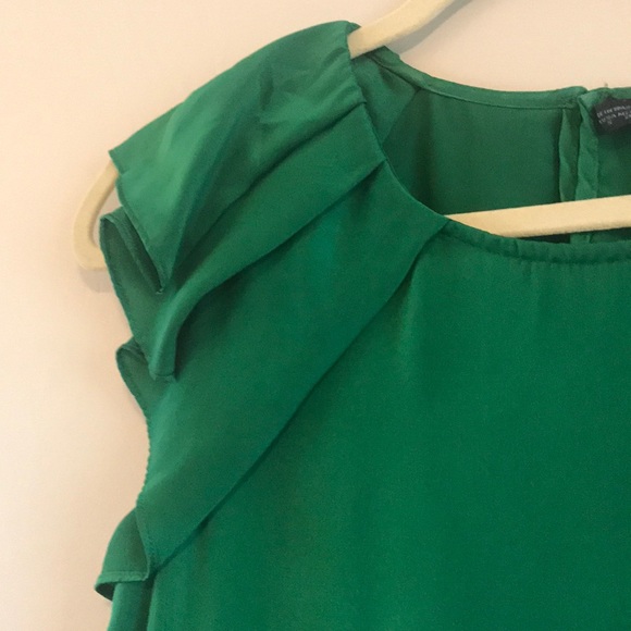 Zara Emerald Green Blouse - Picture 2 of 4
